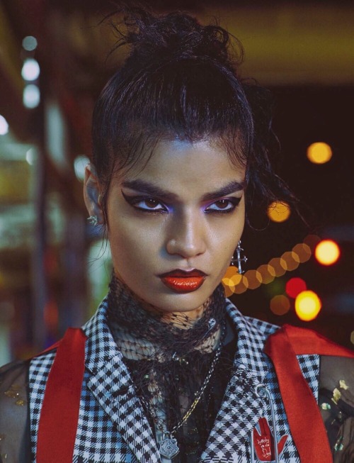 browngyal:Bhumika Arora by Emma Summerton for Vogue Italia April 2016