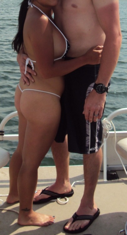 kayers86: Great pics! I love a good looking woman in a thong/gstring bikini!