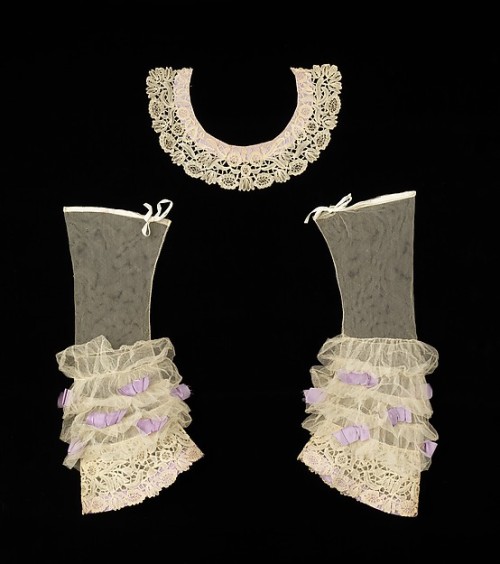 omgthatdress:Accessory Set 1850s The Metropolitan Museum of Art 