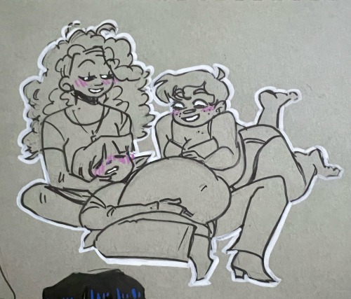 Miranda Doodles, Because She's Growing (he) On Me