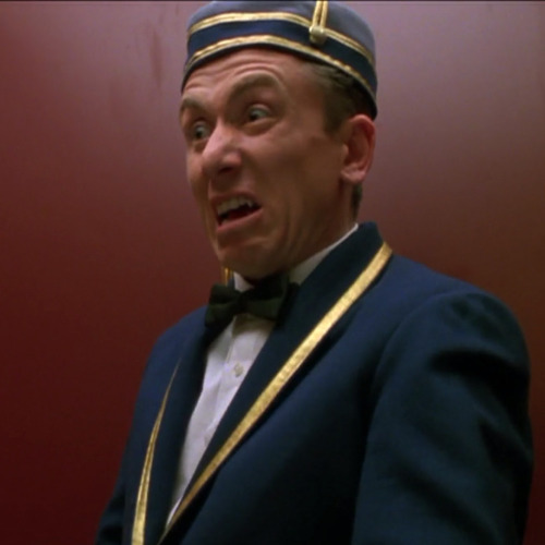 godblum:My favorite Ted the Bellhop faces.Four Rooms (1995)