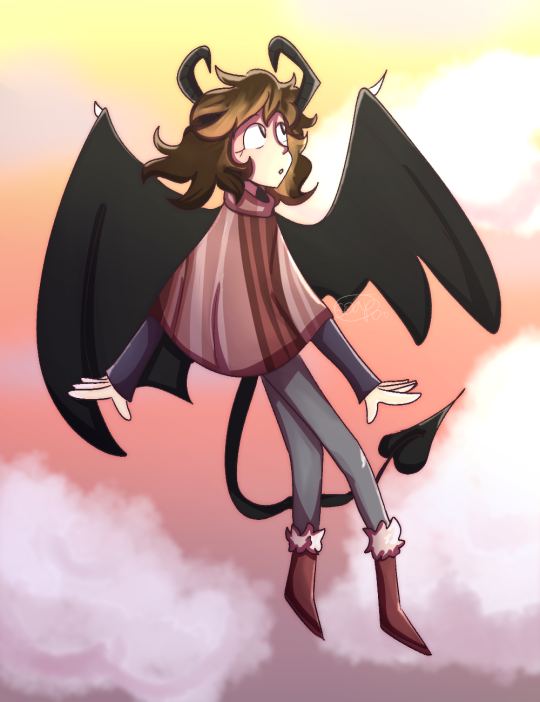 artfights! characters: kleo and zayn