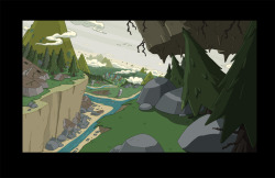 Selected Backgrounds From Blade Of Grass Art Director - Nick Jennings Bg Designers