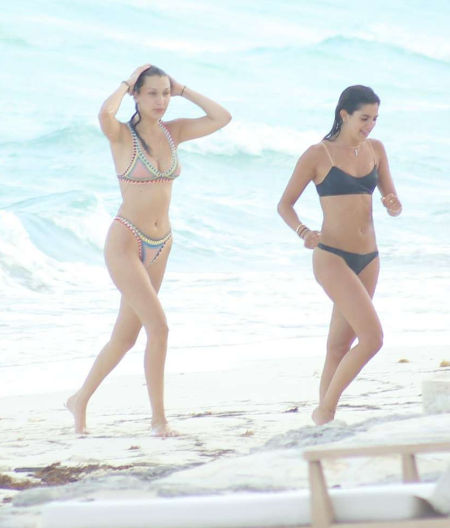 tottallykardashianobssessed:  Haily Baldwin , Kendall Jenner and Bella Hadid