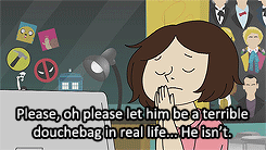 hawakeye:Five Stages Of Fangirling (x)