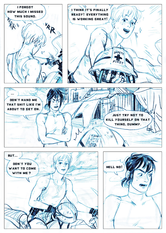 onorobo:  Fullsize Pages: 1 2 3 4 5 Happy birthday HamletMachine!  Characters