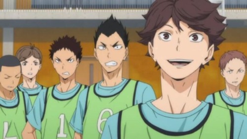 asskashi: Oikawa looks like that annoying kid in class who reminds the teacher about homework