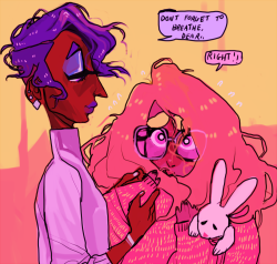 odlaws:  buds helpin buds with anxiety :’^)