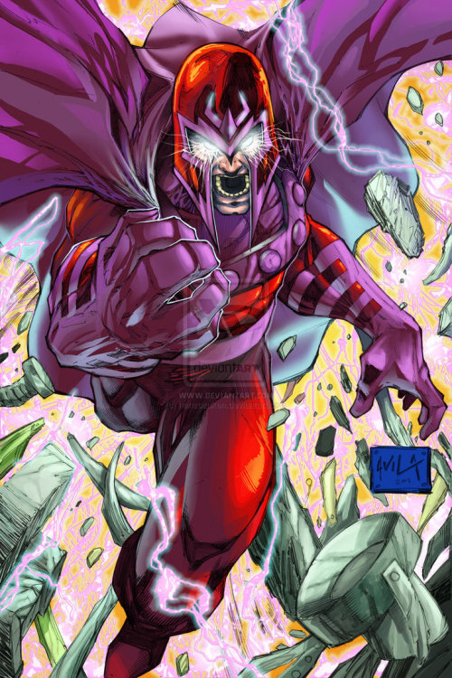 greyusurper:  Enter Magneto!! colorsby ~hanzozuken  