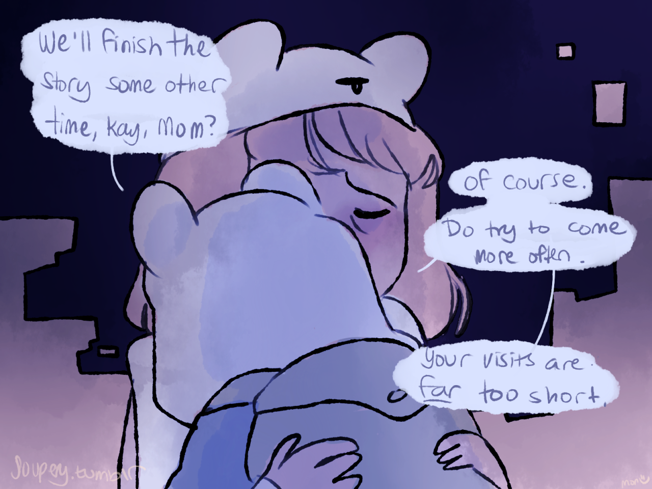 soupery:  the one person who never needed your help more on this 