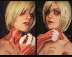 yuukicosplayer:  The female titan [anime