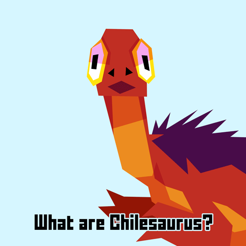 Apparently Chilesaurus may have been a basal ornithischian rather than a theropod. Animation based o