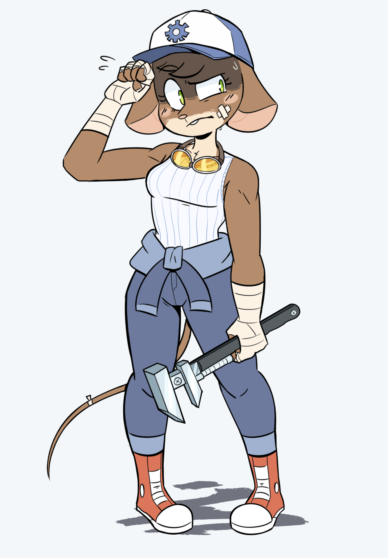 beezii:  Mags! 🐭✌️✨Been a hot minute since I’ve drawn this dorky mouse…