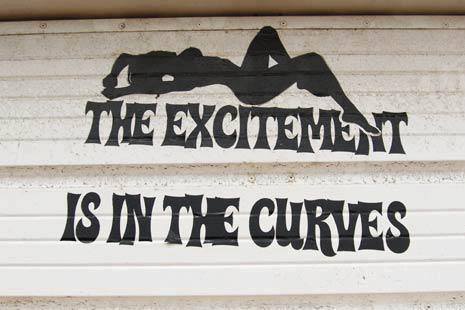 firemanward:  606catcher:  “Cultivate your curves - they may be dangerous but they won’t be avoided.”  Mae West  Luv curves 