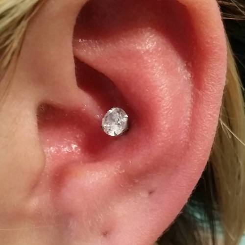 A fun little #conch #piercing #conchpiercing #piercingbybroseph #ghostwolftattoo #bodypiercing (at G