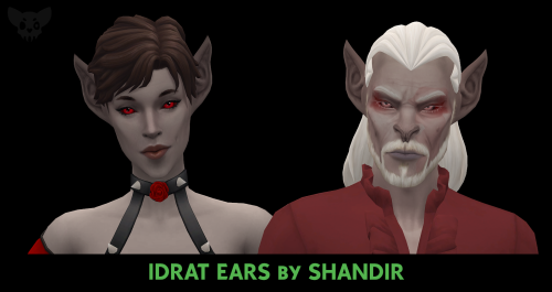 I made this ears for my OC, but they were received so well (some my cc post has less likes, than thi