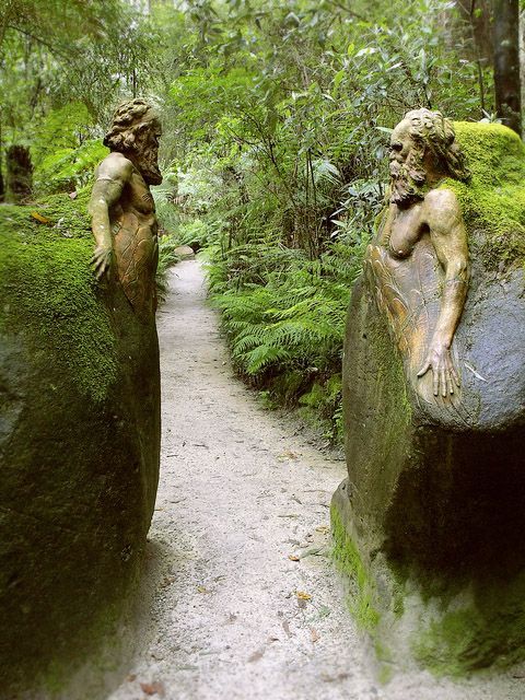 wherehaveyoubeard:William Ricketts Sanctuary in the Dandenong Natinal Park Victoria, Austalia