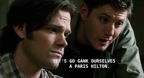 supernatural is a show, easily one of the shows i’ve watched all year, and this is easily one of its