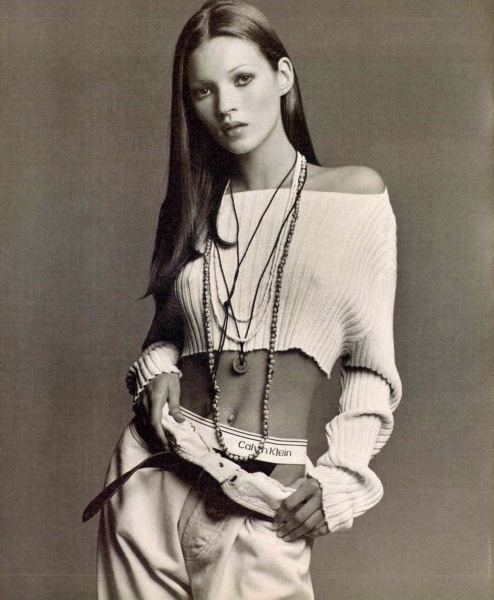 Indunn Knit & Crochet Fashion — 80s-90s-supermodels: Calvin Klein, early 90s ...