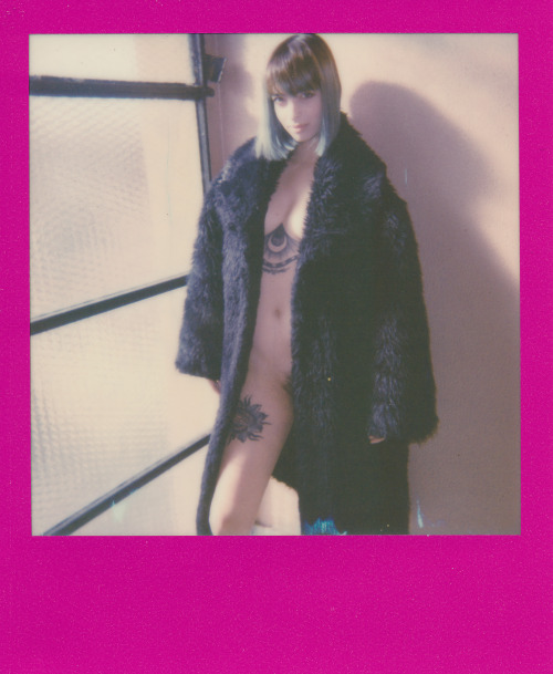 sashagonz:Bettie Black Polaroide by Alexander Gonzalez Delgado model @bluebettie