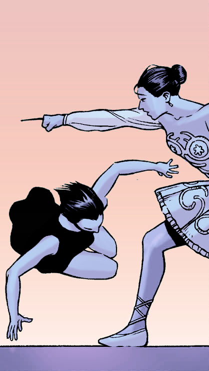 cassandrcain:cassandra cain in batman and robin eternal #8