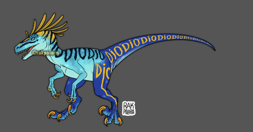 Slightly more accurate Scary Monsters as a feathered utahraptor + regular Scary Monsters as seen in 