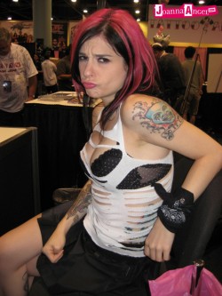 Sad Joanna Angel is sad.