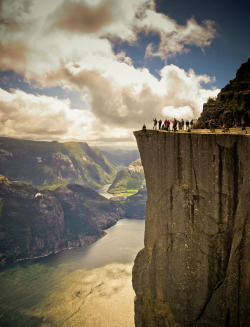 ladylandscape:(via 500px / Lysefjord, Norway by Dennis Toft Christensen)