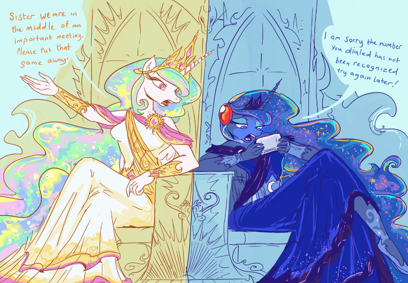 equestrian-diarchy:Who are you Mother? by Jowybean XD