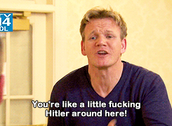 sawsandbees:  yeeitsanna:  raggedyarchangel:  sometimes i look at gordon ramsay and just think  i mean he’s seriously passionate about food and just look at him                 [x]  is there a gordon ramsay fandom? because there should be  count me