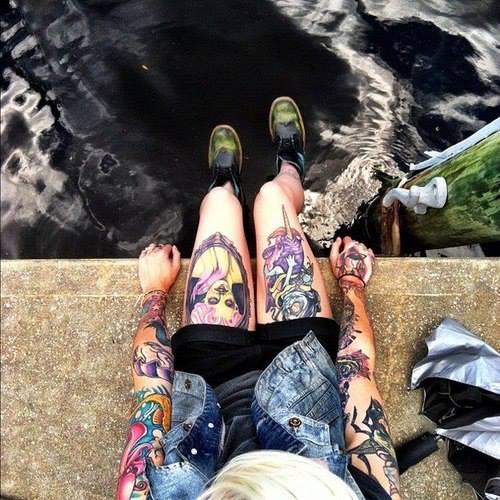 carlybean:  Via Inked &amp; Sexy 