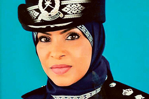 Meet the first woman to head a police station in Oman, Lieutenant Colonel Shaikhah Bint Ashour Al Ha
