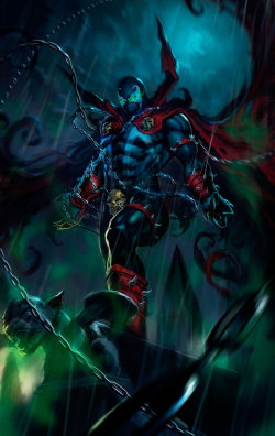 Spawn fanart by dleoblack