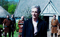 gillsanderson:  I’ve missed you, Clara Oswald.Oh, don’t worry, daft old man, I’m not going anywhere.