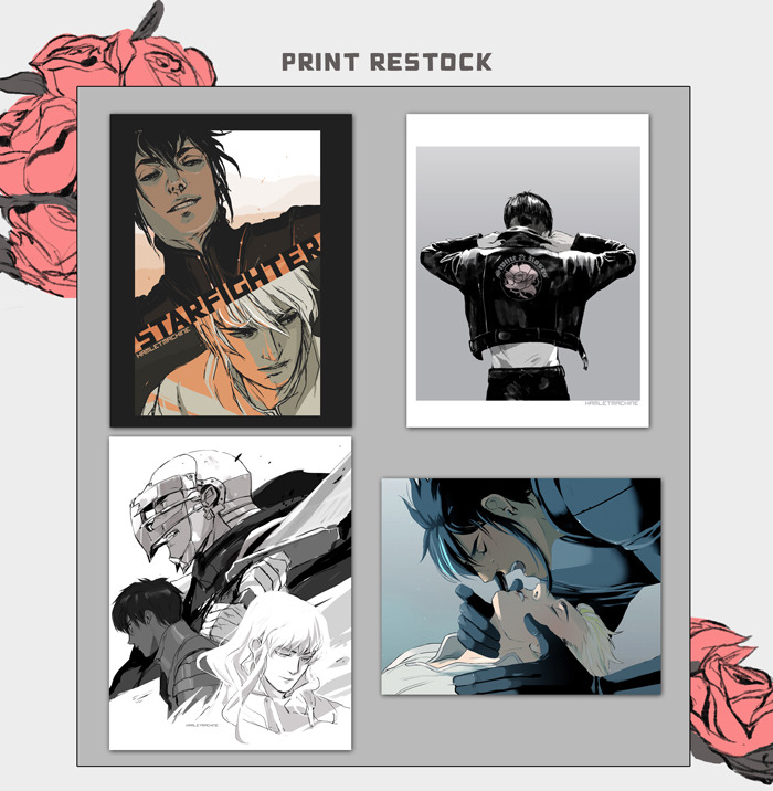   ✧  RESTOCK / NEW ITEMS IN THE SHOP ✧  Hello! There’s some new items in and