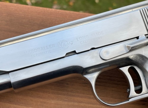 AMT Hardballer LongslideU.S made 1911 variant that was unique at the time of its production due to i