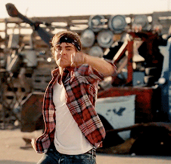 boycaps:  Zac Efron in “High School Musical 3″ 