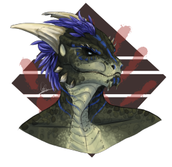 meow-says-i:  I haven’t drawn lizard man, Talen-Kilaya in farrrrr toooo longg. (7 months to be exact) I missed him aaaa 