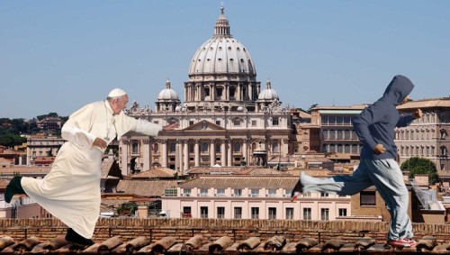 VATICAN CITY &ndash; Numerous onlookers confirmed that His Holiness Pope Francis could be seen Thurs