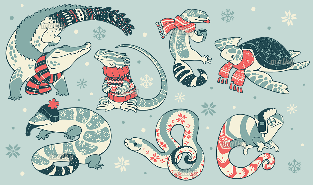 malkshake:malkshake:  • RedBubble  • Society6  • TeePublic  Reptiles can