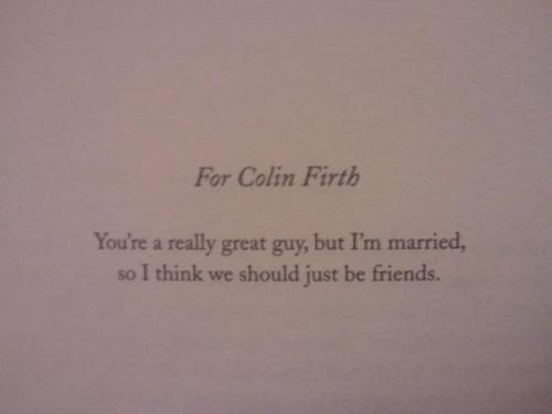 theseluckystars:mysharona1987: Some of the funniest book dedications ever. New threat to anyone who&