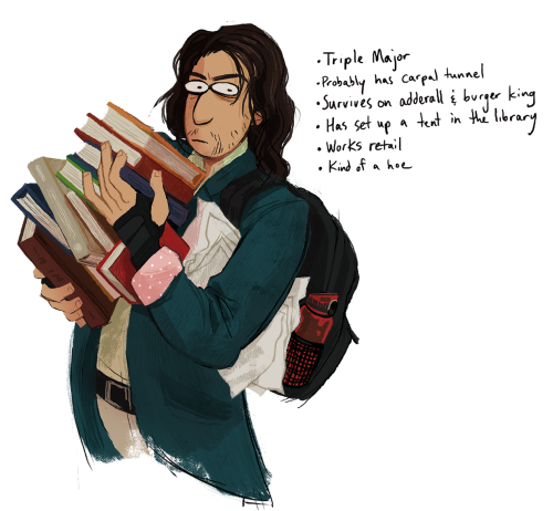 birdloaf:i have finished the college au from hell