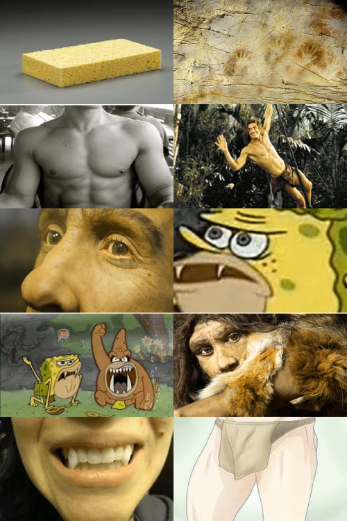 // spongegar aestetic //jesus christ why did i make this