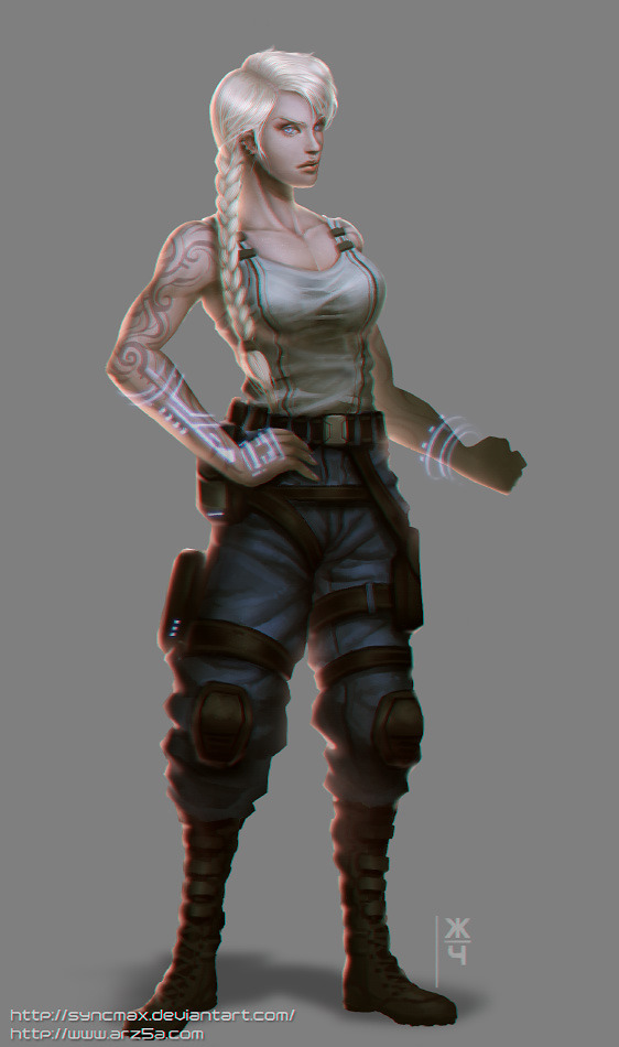 Character design - Castellan by syncmax