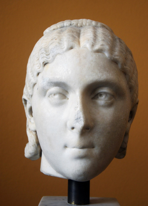 Sabina Tranquillina, wife of emperor Gordian III. C. 241-244 AD. Marble. Ny Carlsberg Glyptoteket, C