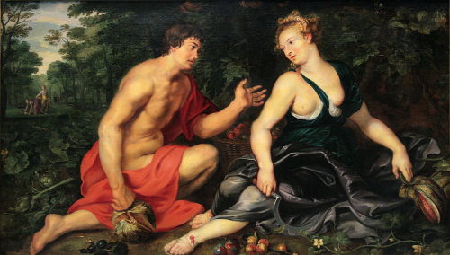 vcrfl:Peter Paul Rubens: Vertumnus and Pomona, 1617–19.