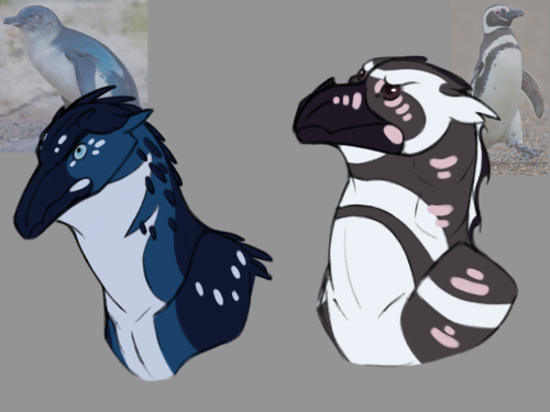 I Rewatched “Surf’s Up”, So Here The Ice/sea Penguin Sibs 