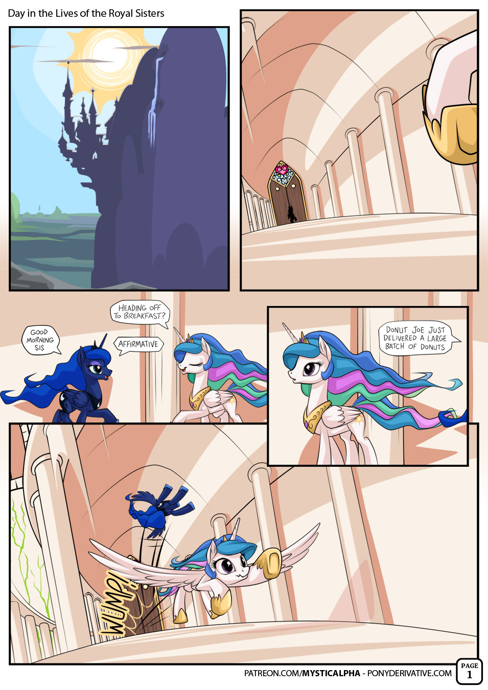 Day in the Lives of the Royal Sisters 01 by mysticalphaX3! 