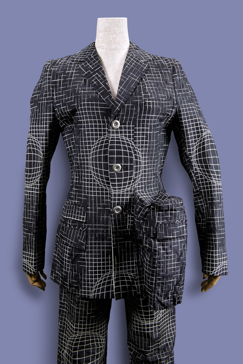 20471120 Space-Time three piece suit from the Japanese brand&rsquo;s 1996-1997 Autumn/Winter collect