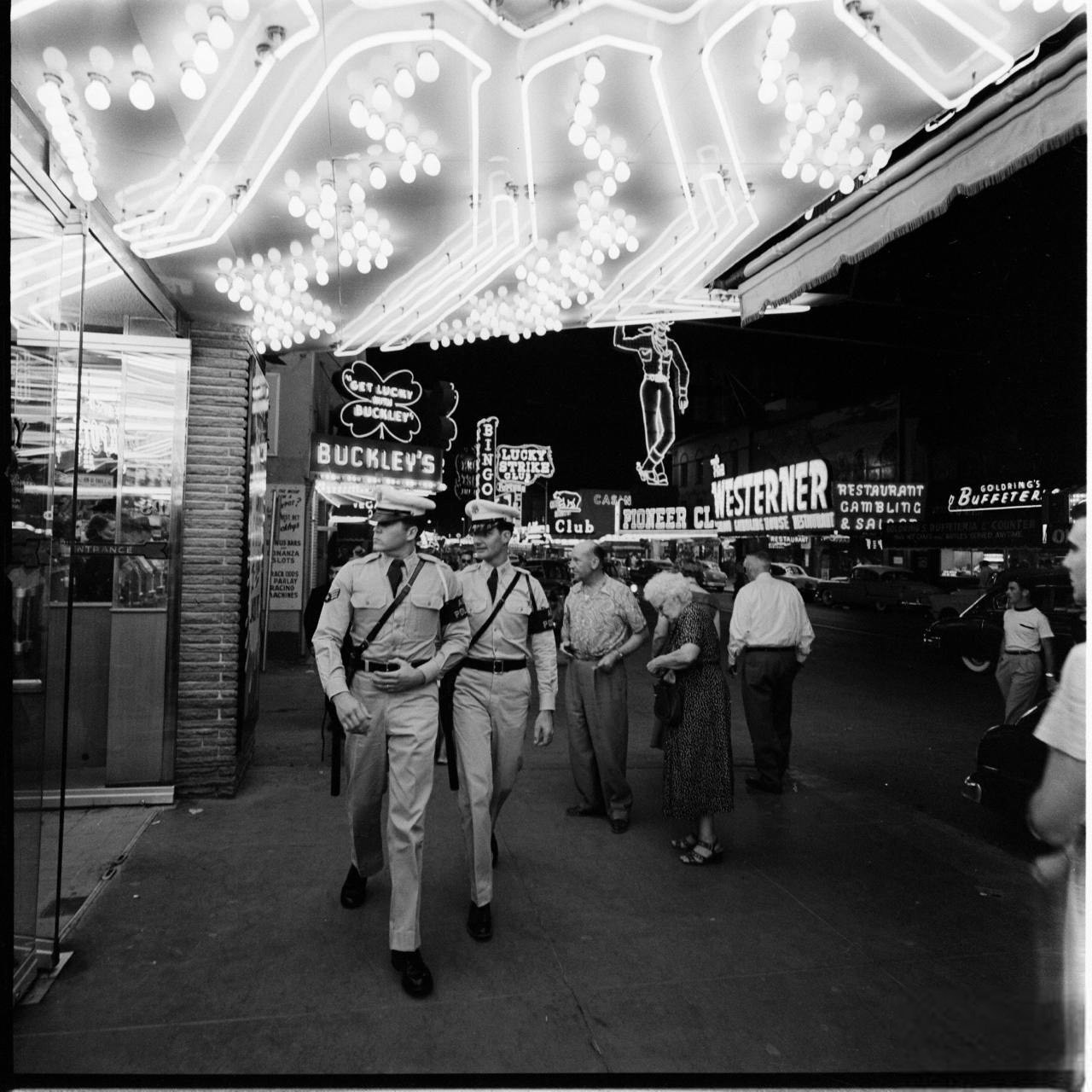 Vintage Las Vegas — Riviera. Las Vegas, May 1955. Photo by Loomis Dean